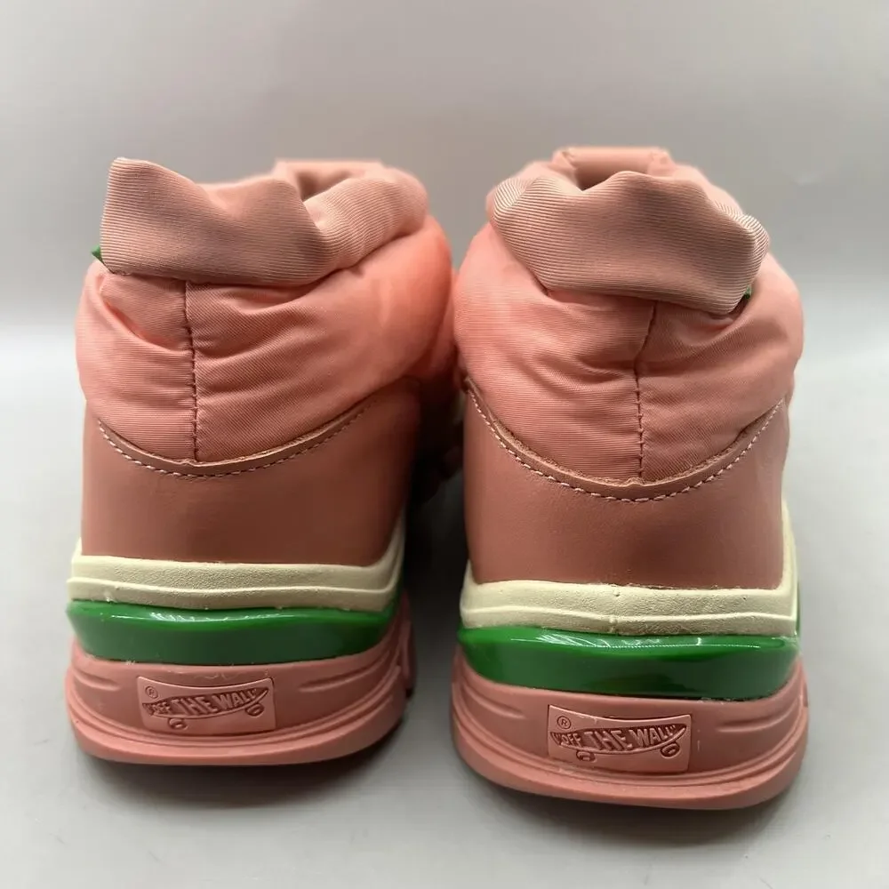 Vans Vault Slip Hiker LX Joe Freshgoods Shoes Men Size 9 Pink Puffed Sneakers